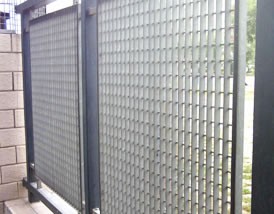 钢格板护栏